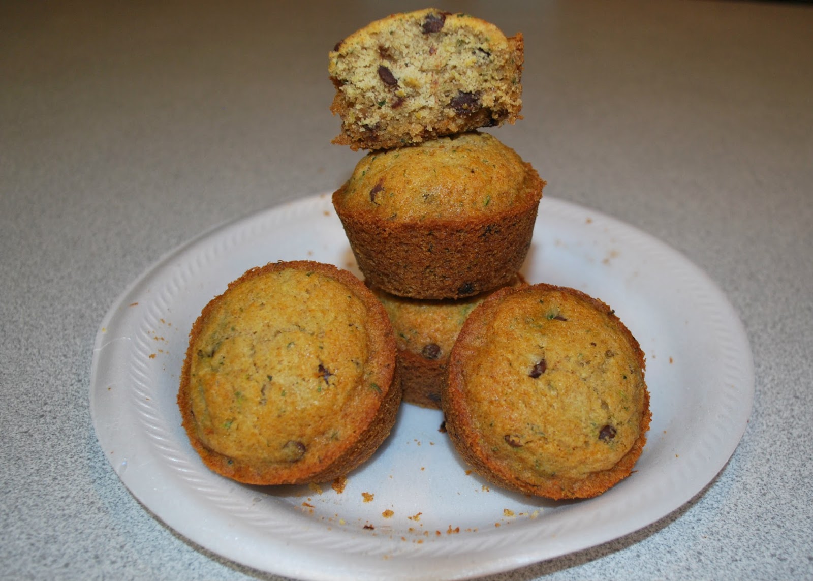Carney's Culinary Creations GlutenFree Zucchini Chocolate Chip Muffins