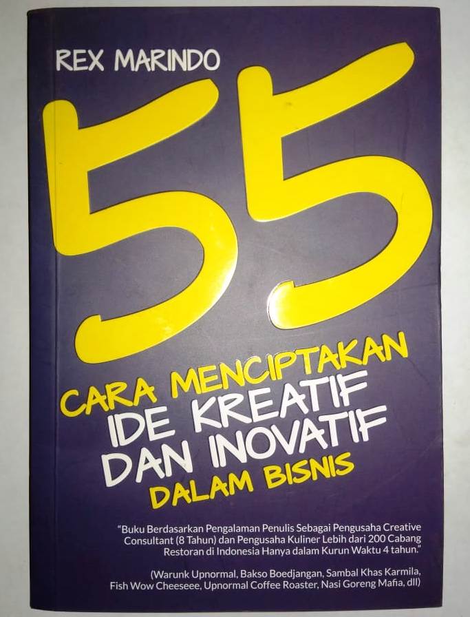 55 Cara Menciptakan Ide Kreatif Dan Inovatif Dalam Bisnis - Toko Cinta Buku