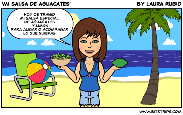 Mi Salsa especial de aguacates y limón