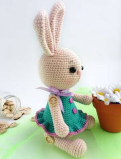 PATRON GRATIS CONEJA AMIGURUMI 45734