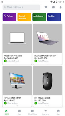List Produk - Source Code Tokopedia UI Clone dengan Flutter List Produk - Source Code Tokopedia UI Clone dengan Flutter