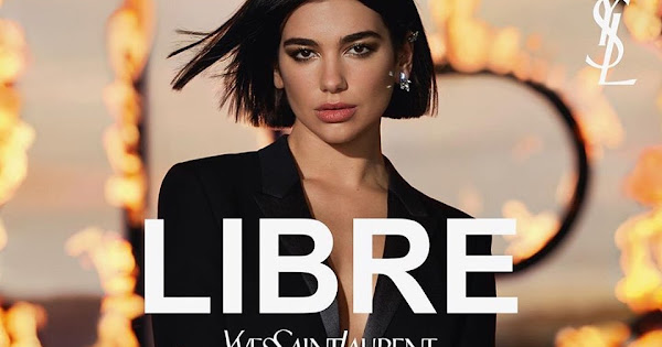 Dua Lipa goes glamorous for the Yves Saint Laurent Libre Fragrance