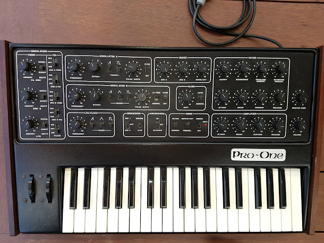 MATRIXSYNTH: Sequential Circuits Pro One Synthesizer + Midi/cv/v gate ...
