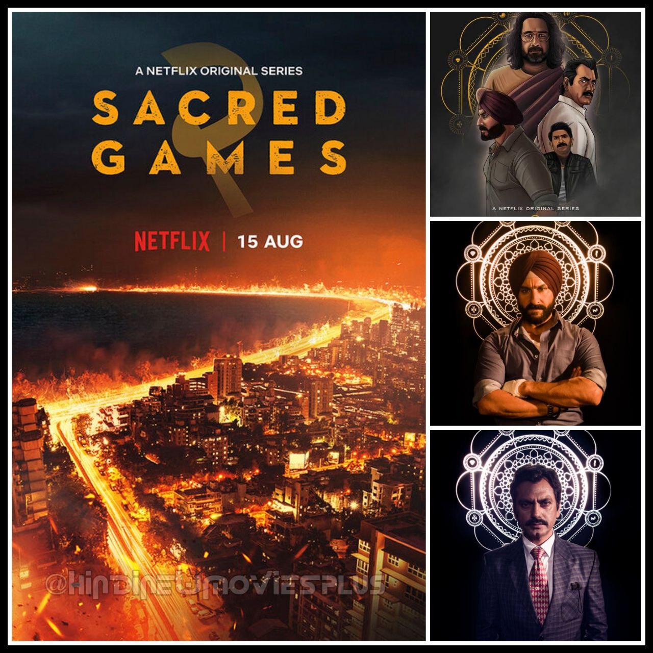 Watch sacred games season 2 web series (1.2GB) download