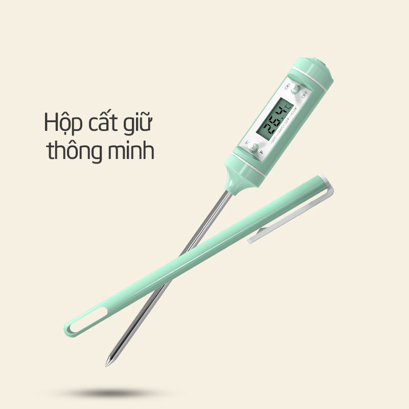 Nhiệt kế đo nước pha sữa, đo nước tắm Misuta