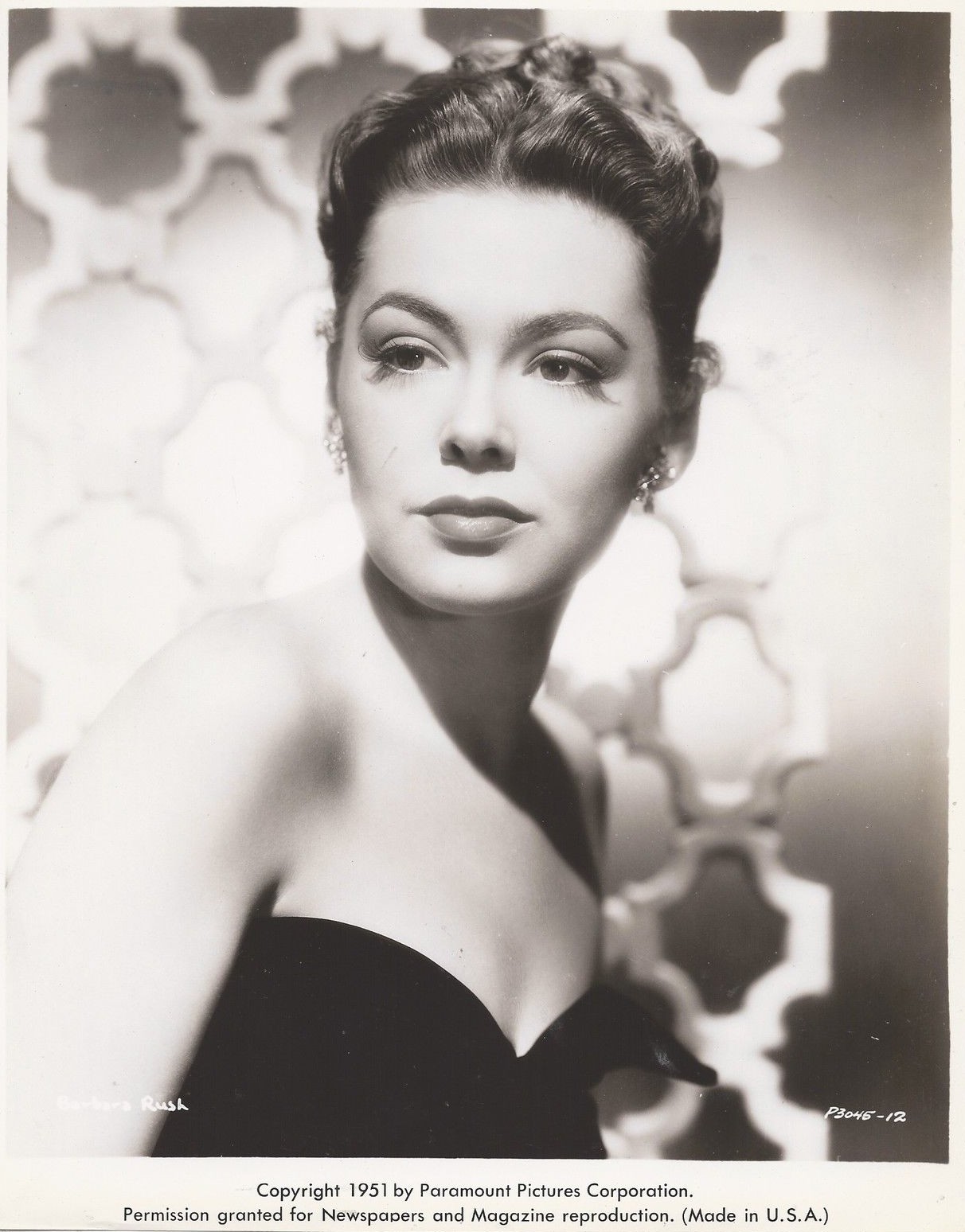 Slice of Cheesecake: Barbara Rush, pictorial