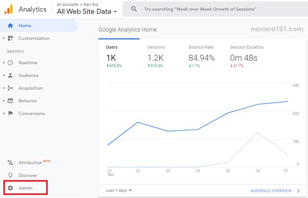 How to add multiple websites in google analytics navi era tech 