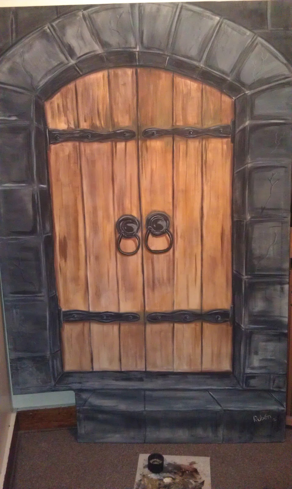 Art of Ruben Espinoza Narnia Door