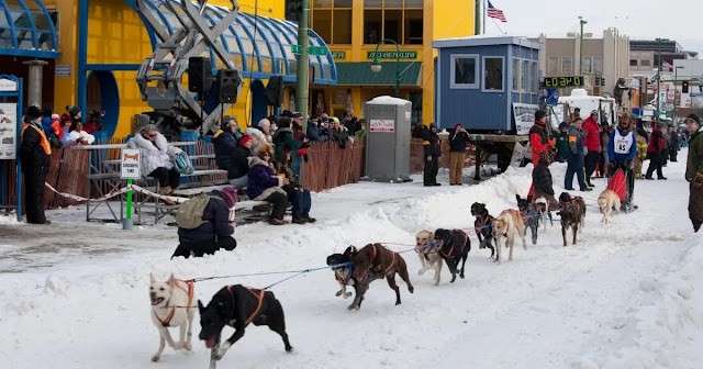 the Fur Rendezvous in Anchorage, Alaska the Fur Rendezvous in Anchorage, Alaska