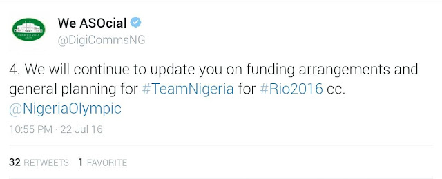 8 Rio 2016: Nigeria's Top Athletes reveal they were asked to buy their own travel tickets, Presidency responds
