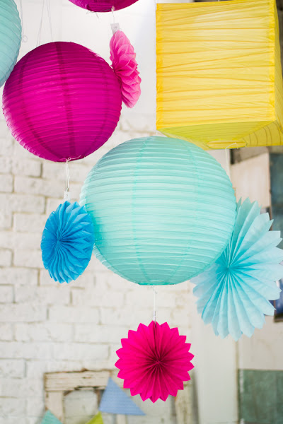 Decoración color fiesta