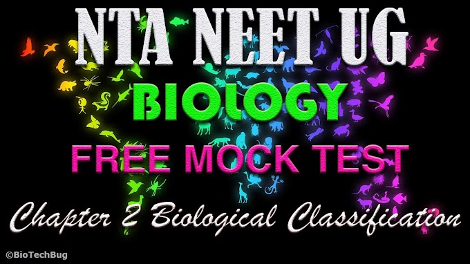 NEET Biology Chapter 2 Biological Classification Free Online Mock Test