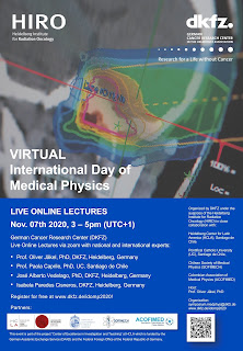 German Cancer Research Center will host a series of live online lectures celebrating the International Day of Medical Physics