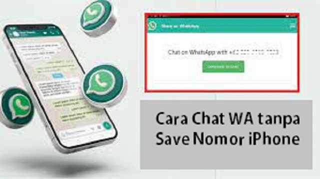 Cara Chat WA tanpa Save Nomor iPhone 2022 - Cara1001