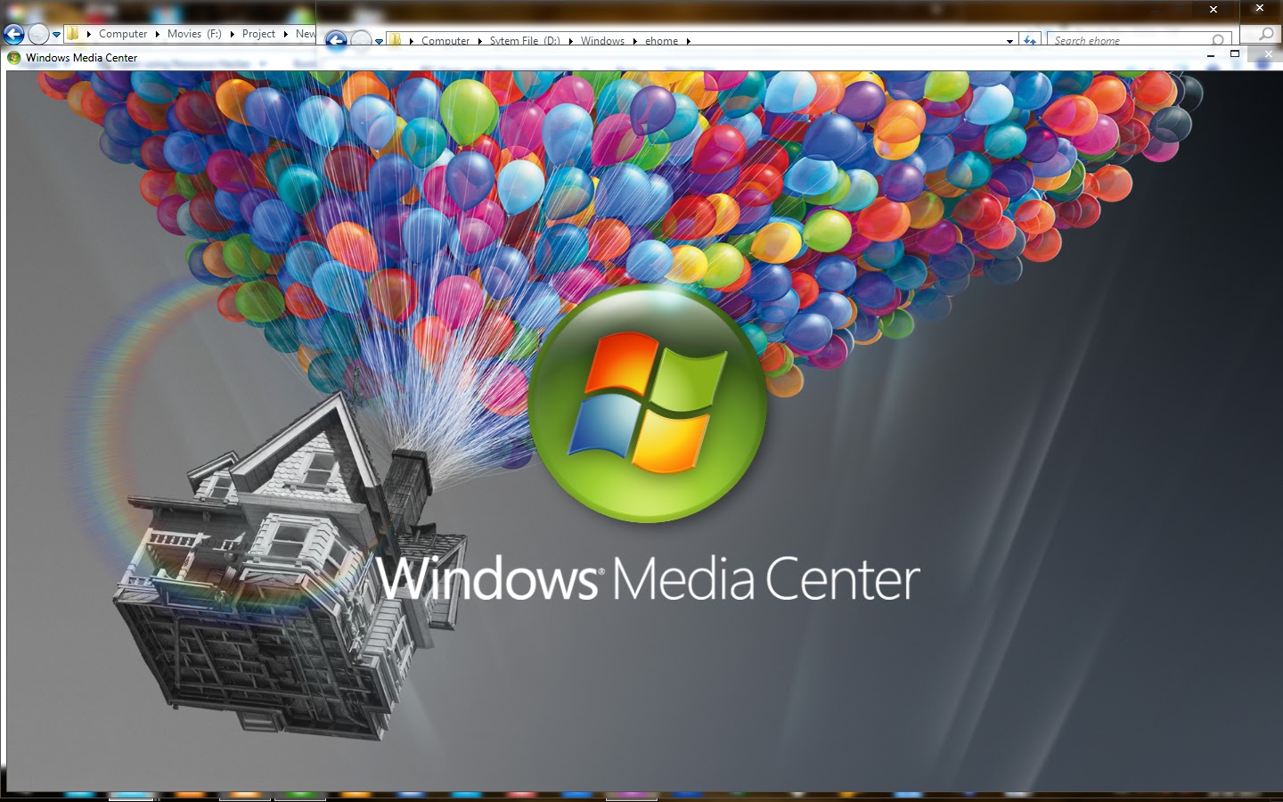 Balloon Theme For Window Media Center.. WinMac