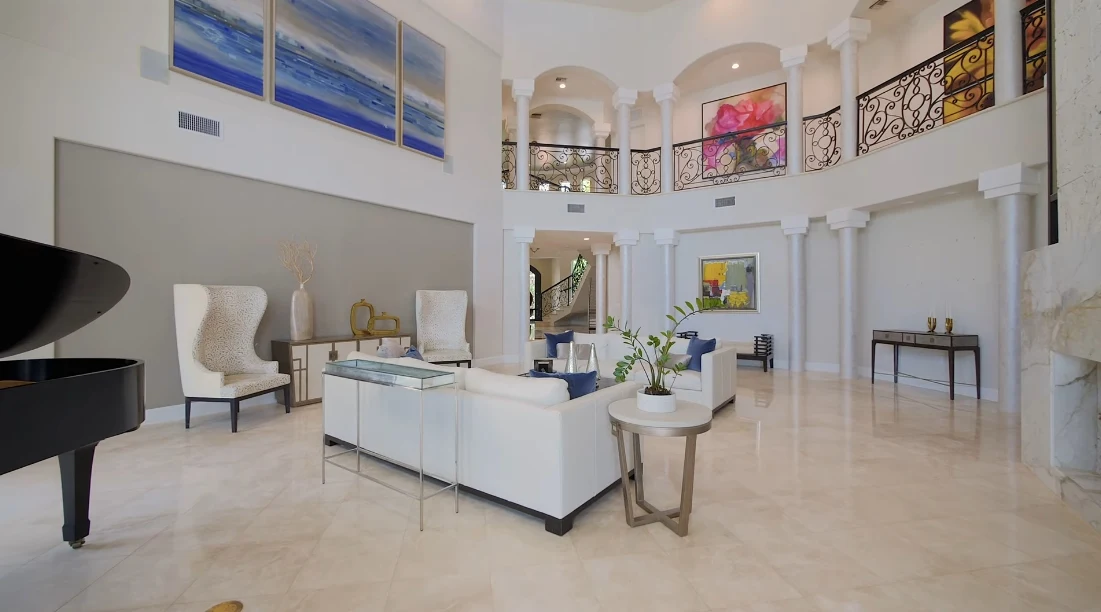 61 Interior Design Photos vs. 24 Tahiti Beach Island Rd, Coral Gables, FL Luxury Mansion Tour