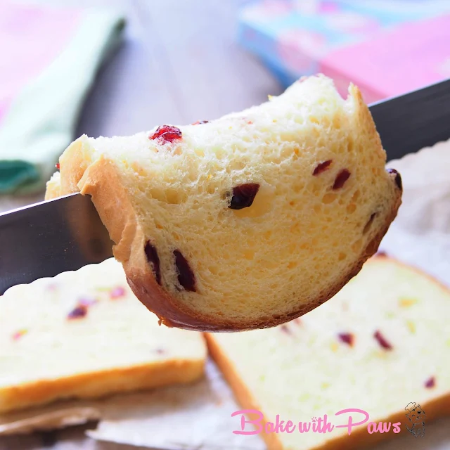 Orange Cranberry Soft Bread