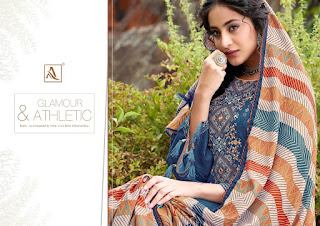 Alok Suits Yasha Pashmina Salwar Kameez Collection  At Diwan Fashion Surat