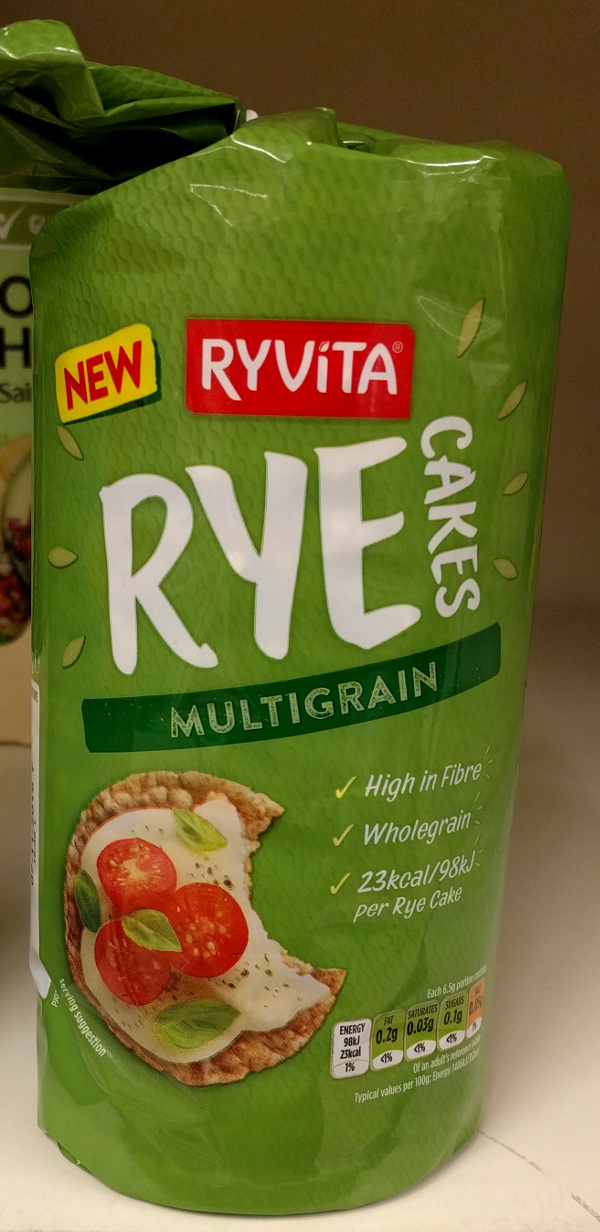 Calorie Guide to Ryvita Crackers and Crispbreads Diets and Calories