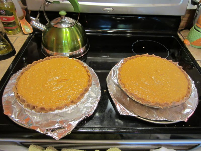 { Life's Simplicity } Orange Sweet Potato Pie