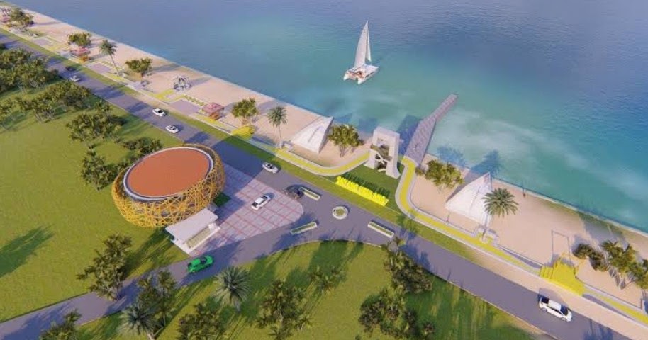 Wajah Baru Pantai Sayang Heulang Garut Untuk Liburan Tahun Baru 2023