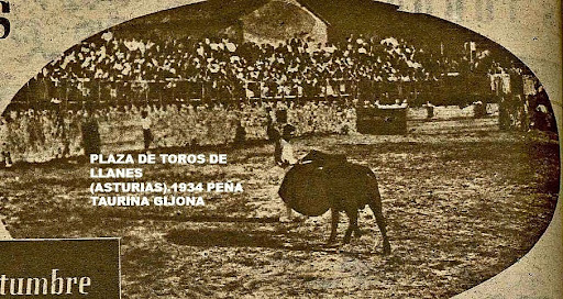 PLAZA DE TOROS DE LLANES 1934