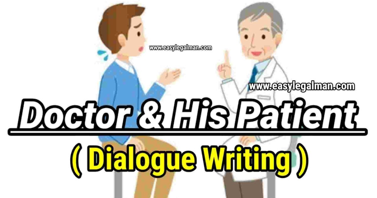 dialogue writing in doctor and patient