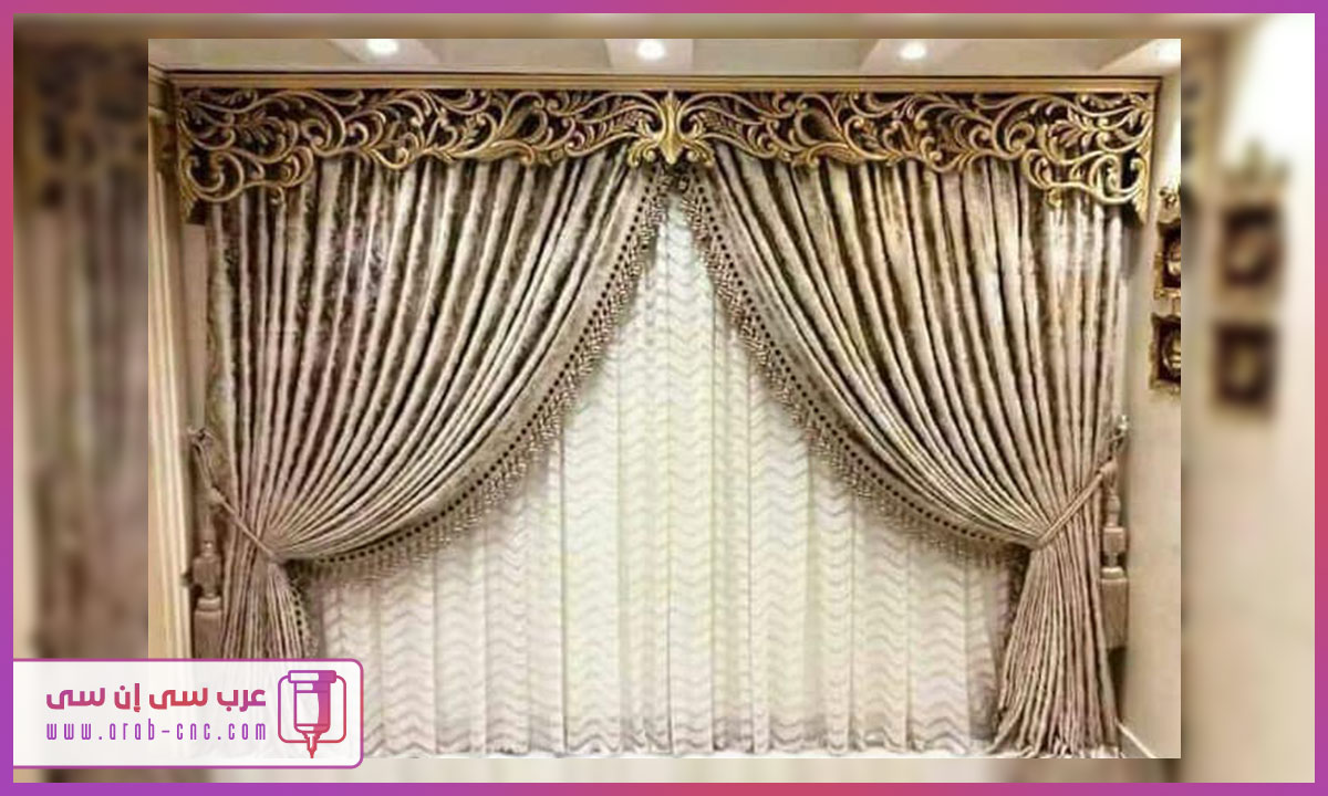 تصميم ستارة بردة نقش نباتي خرافية تصميم ستارة بردة نقش نباتي خرافية
