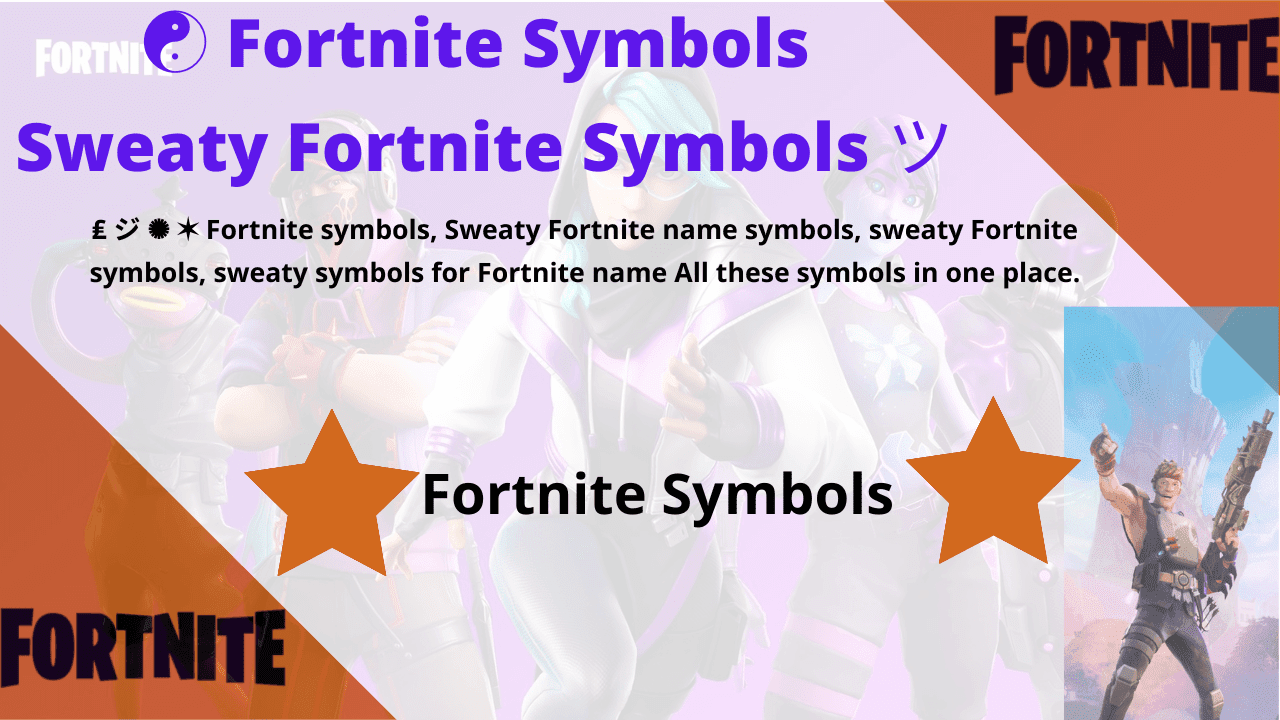 fortnite symbolss