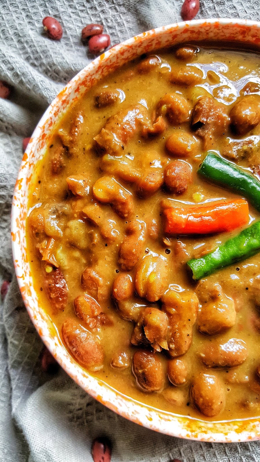 SPICY & CREAMY RED BEANS CURRY