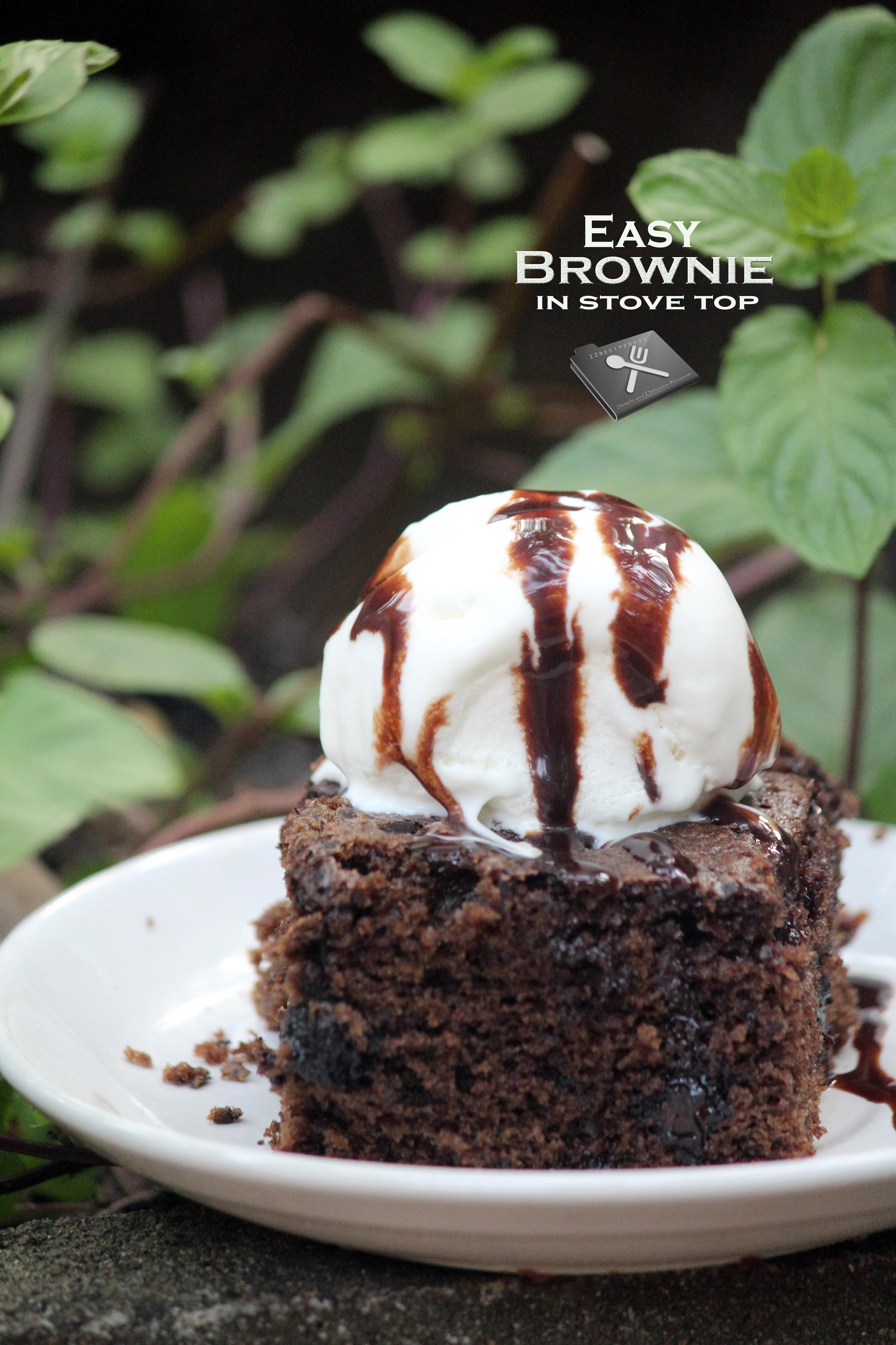 Easy Brownie On Stovetop Recipe Book