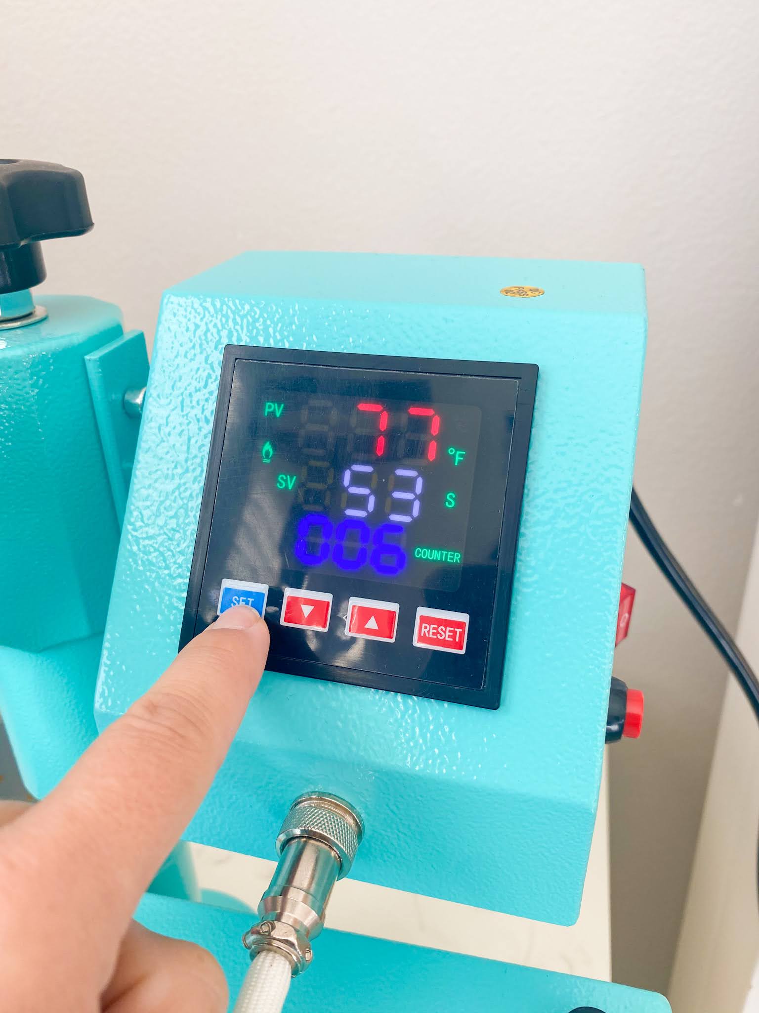 8 in 1 Heat Press Machine Manual Timer! How to Set It, Start It, and