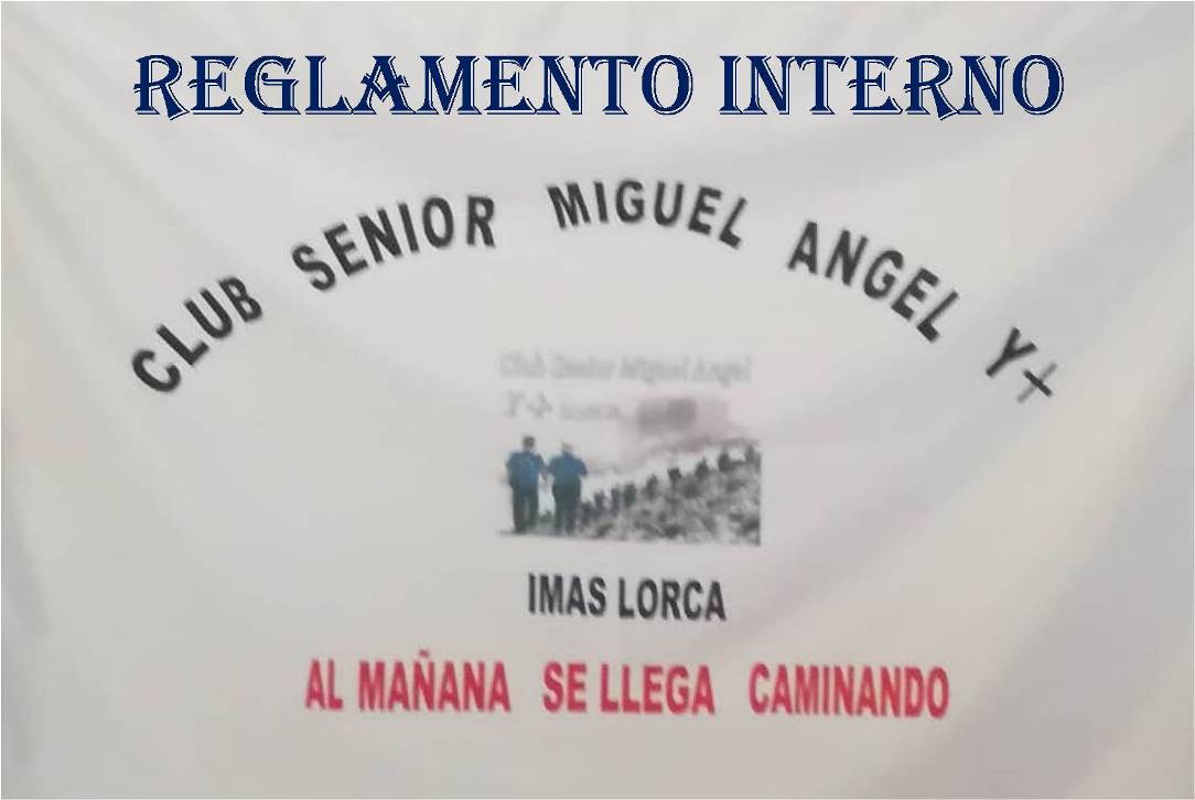 REGLAMENTO INTERNO CLUB SENIOR MIGUEL ANGEL