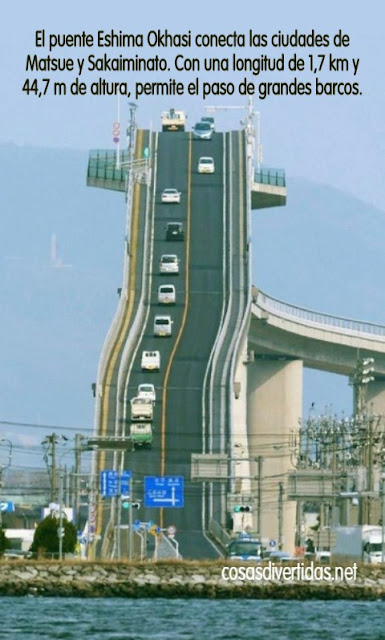 fotos puente en Japón de vertigo