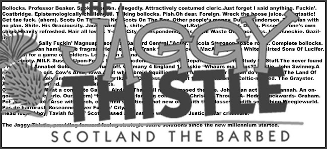 The Jaggy Thistle - Scotland the barbed