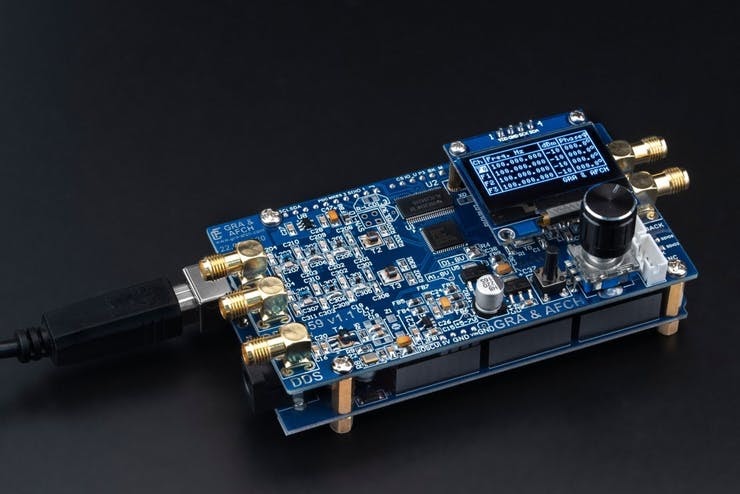 Automation and Automation, RF design: RF Signal Generator DDS AD9959 4 ...
