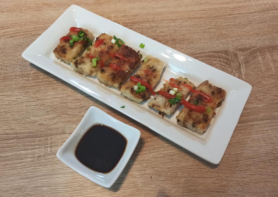 Dim Sum Cantonese Turnip Cakes Recipe, Lo Bak Go, Gluten Free, Vegan