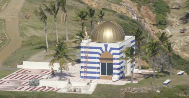 What’s the Deal with the Bizarre Temple-Like Structure on Jeffrey Epstein’s Private Island?