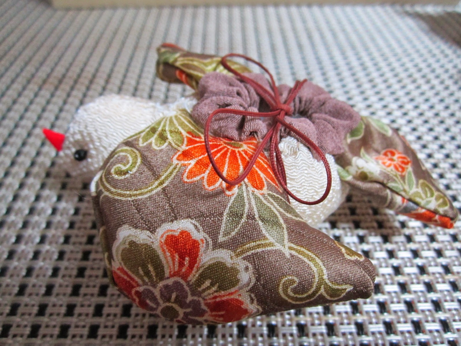 すずめの釣り飾り