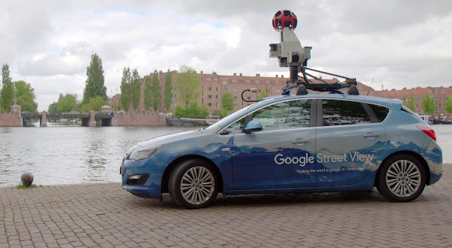 Google Street View-auto.
