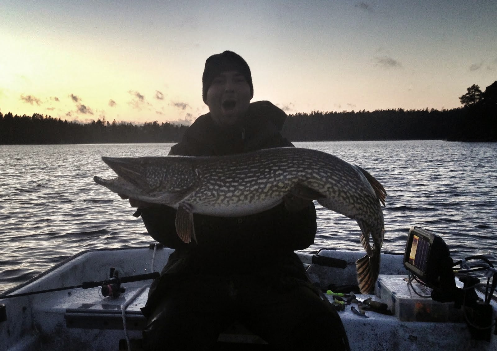 Vår 2014 - Manuel med gädda på 11,4kg och 119cm