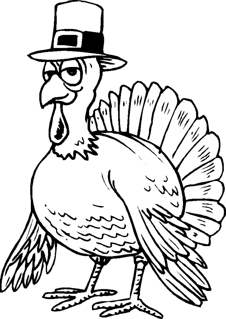 thanksgiving children coloring pages - photo #39