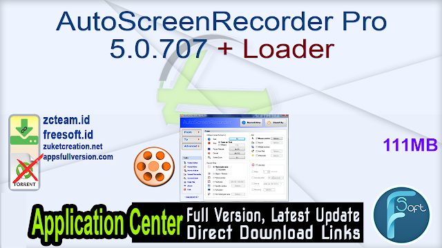 AutoScreenRecorder Pro 5.0.707 + Loader_ ZcTeam.id