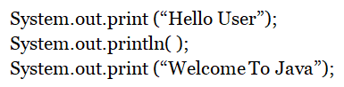Generates newline(\n) in Java