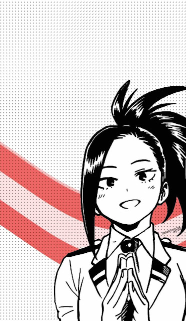 momo yaoyorozu wallpaper iphone