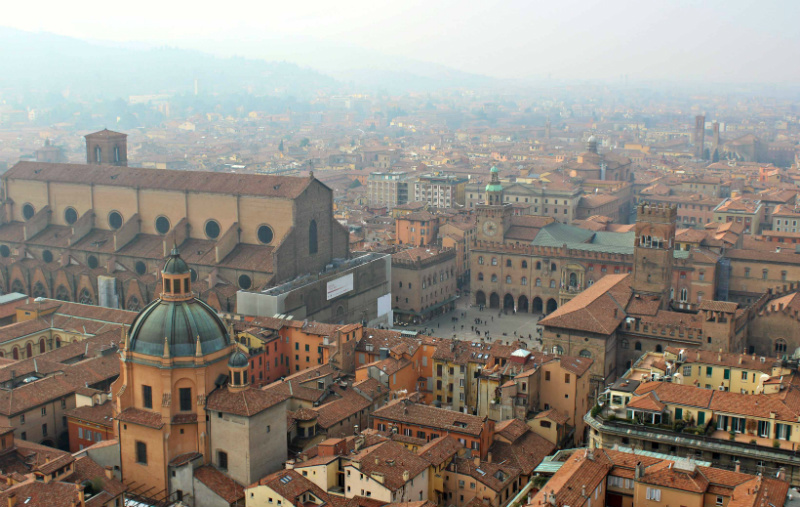 panorama torre asinelli Bologna