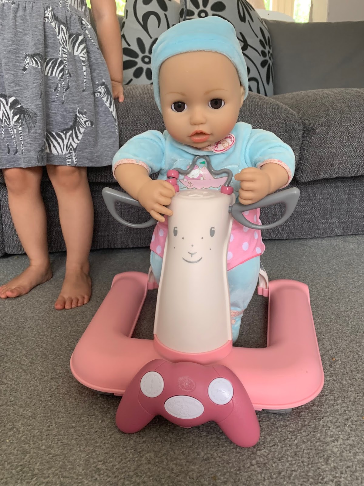 baby annabell remote control walker