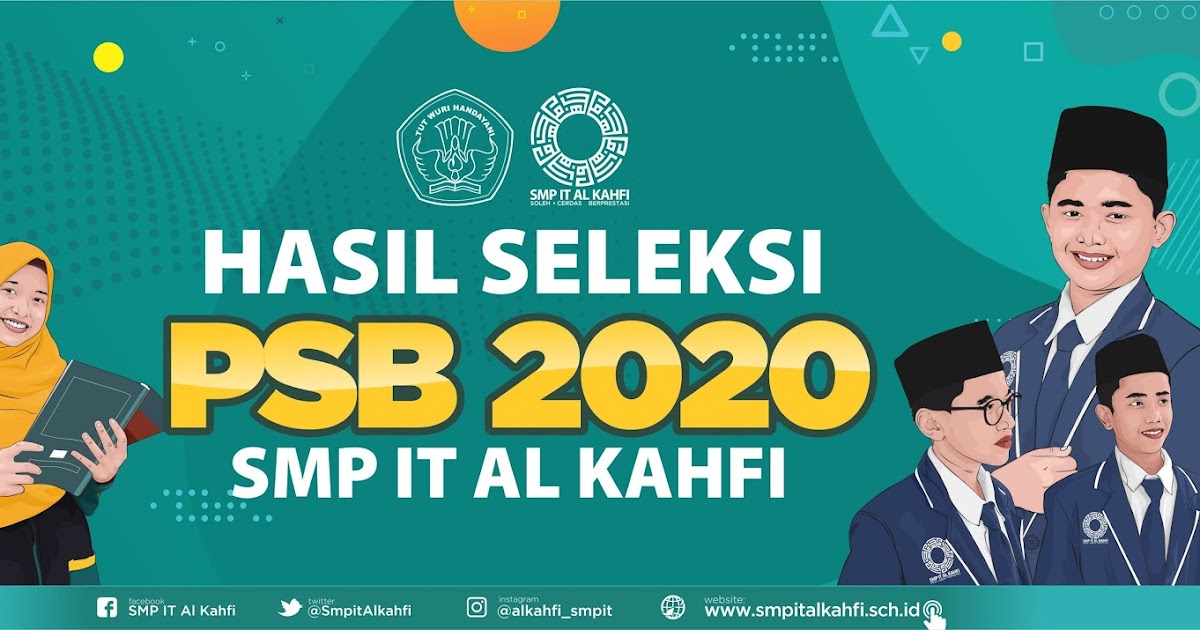 Hasil Seleksi Psb Smp It Al Kahfi Tahun 2020 Smpit Al Kahfi