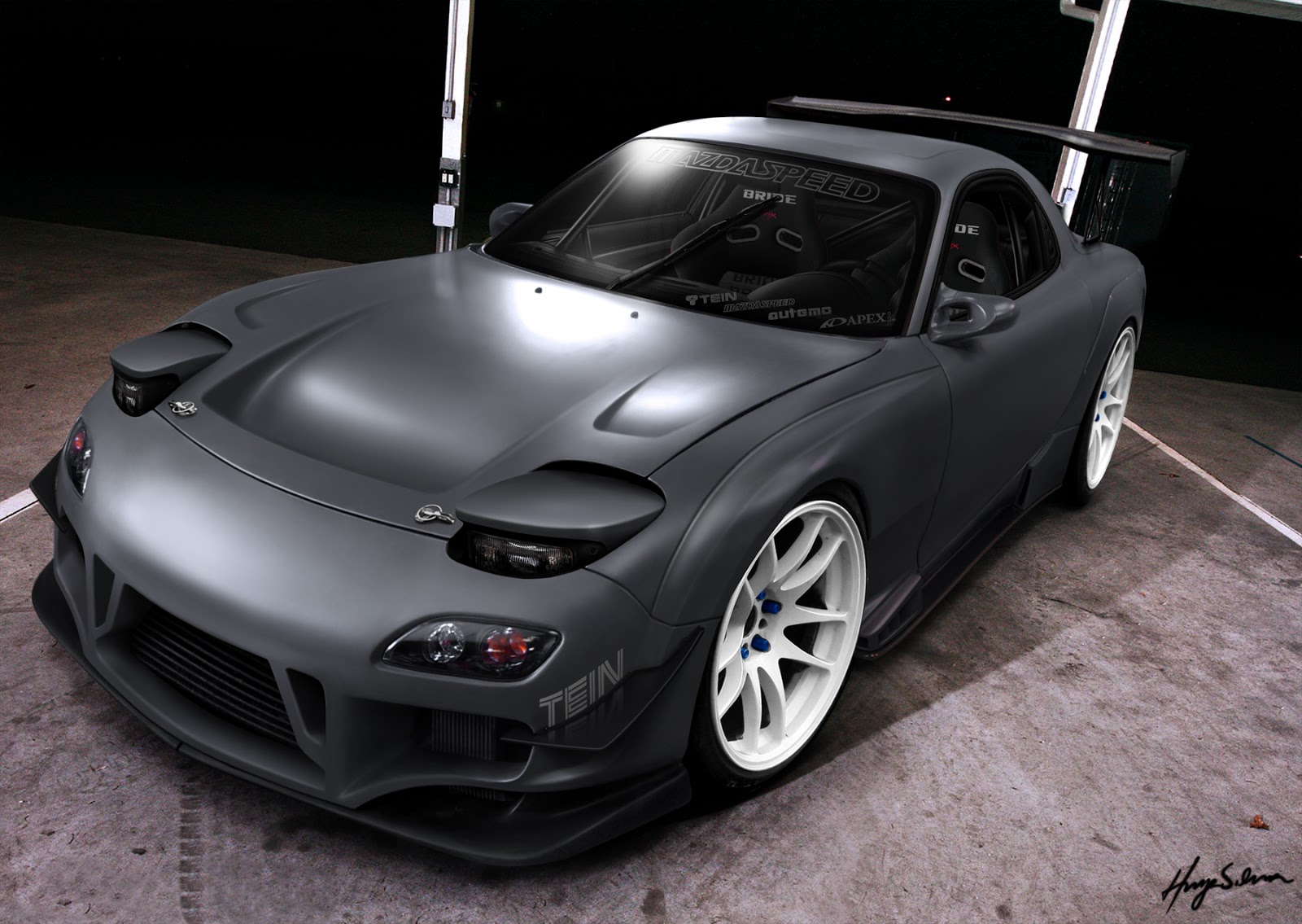 Mazda RX 7 tuned