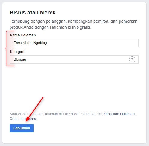 Cara Membuat Fanspage Facebook di Pc dan Android